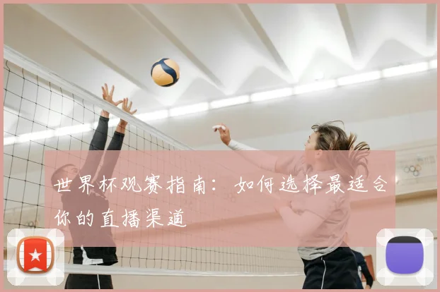 世界杯观赛指南：如何选择最适合你的直播渠道