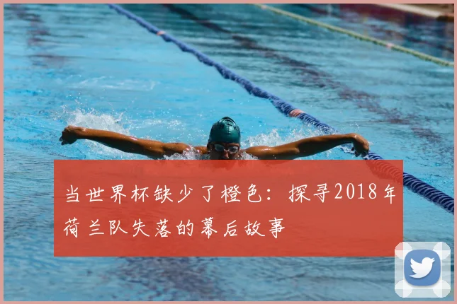 当世界杯缺少了橙色：探寻2018年荷兰队失落的幕后故事